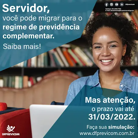 MIGRAÇÃO PARA O REGIME DE PREVIDÊNCIA COMPLEMENTAR