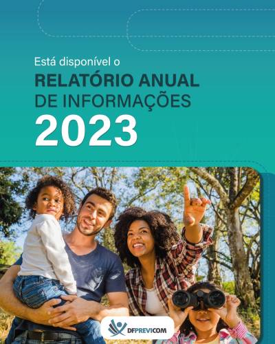 Está disponível o Relatório Anual de Informações do ano de 2023